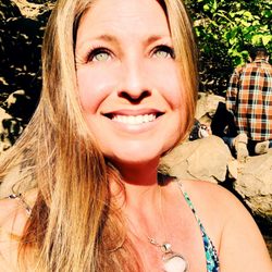 Holistic Therapist Massage - Me looking at The Sun. Mount Shasta, California