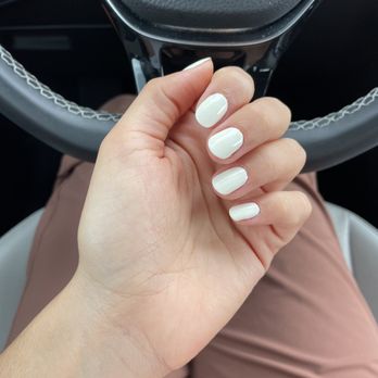 Number 1 Nail - Beautiful manicure with OPI white color shade called "leave your coat on" - Nail Salons Near Me - Lexington, Kentucky Number 1 Nail - Beautiful manicure with OPI white color shade called "leave your coat on" - Nail Salons Near Me - Lexington, Kentucky