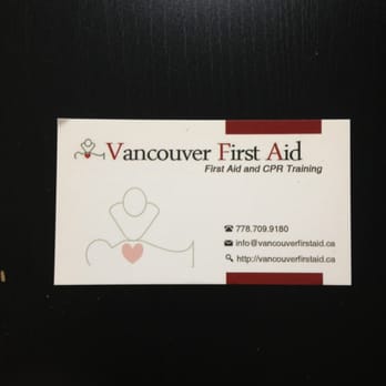 Vancouver First Aid Ltd - Educational Services Near Me - Vancouver, British Columbia Vancouver First Aid Ltd - Educational Services Near Me - Vancouver, British Columbia