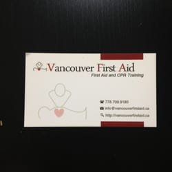 Vancouver First Aid Ltd