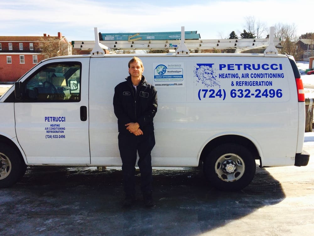 Slide of Petrucci Heating, Cooling & Refrigeration