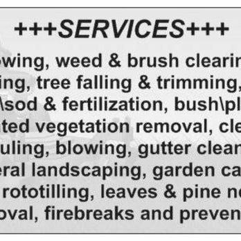 Trocki Land Maintenance - a list of services - Tree Services Near Me Trocki Land Maintenance - a list of services - Tree Services Near Me