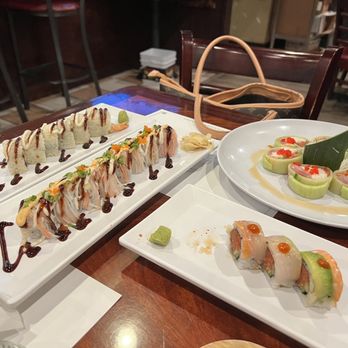 Oshima Sushi - Cucumber Special Roll, Spicy Rainbow Roll, Shrimp Tempura - Sushi Bars Near Me - Everett, Washington