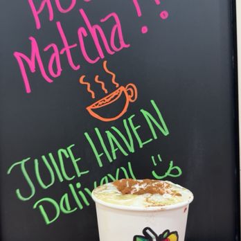 Juice Haven - Hot matcha - Juice Bars & Smoothies Near Me - Yuma, Arizona