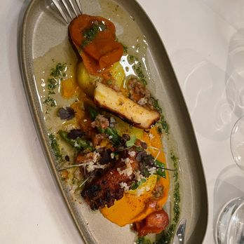 Le 47e Parallèle - Third dish: octopus - French Near Me - Quebec City, Quebec Le 47e Parallèle - Third dish: octopus - French Near Me - Quebec City, Quebec
