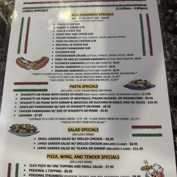 Pinos Italian Restaurant - The menu of your choice - Italian Near Me - Henderson, North Carolina Pinos Italian Restaurant - The menu of your choice - Italian Near Me - Henderson, North Carolina