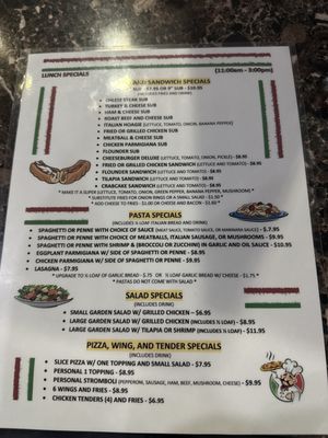 Menu photo 1 Pinos Italian Restaurant Henderson, NC Menu photo 1 Pinos Italian Restaurant Henderson, NC