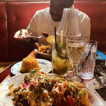 La Bodeguita de Mima - Cubanchos Arroz Amarillo Moscato Mango Mojito Plantain Chips - Cuban Near Me - Louisville, Kentucky