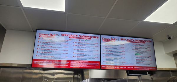 Menu photo 4 Corner Deli Ontario, CA Menu photo 4 Corner Deli Ontario, CA