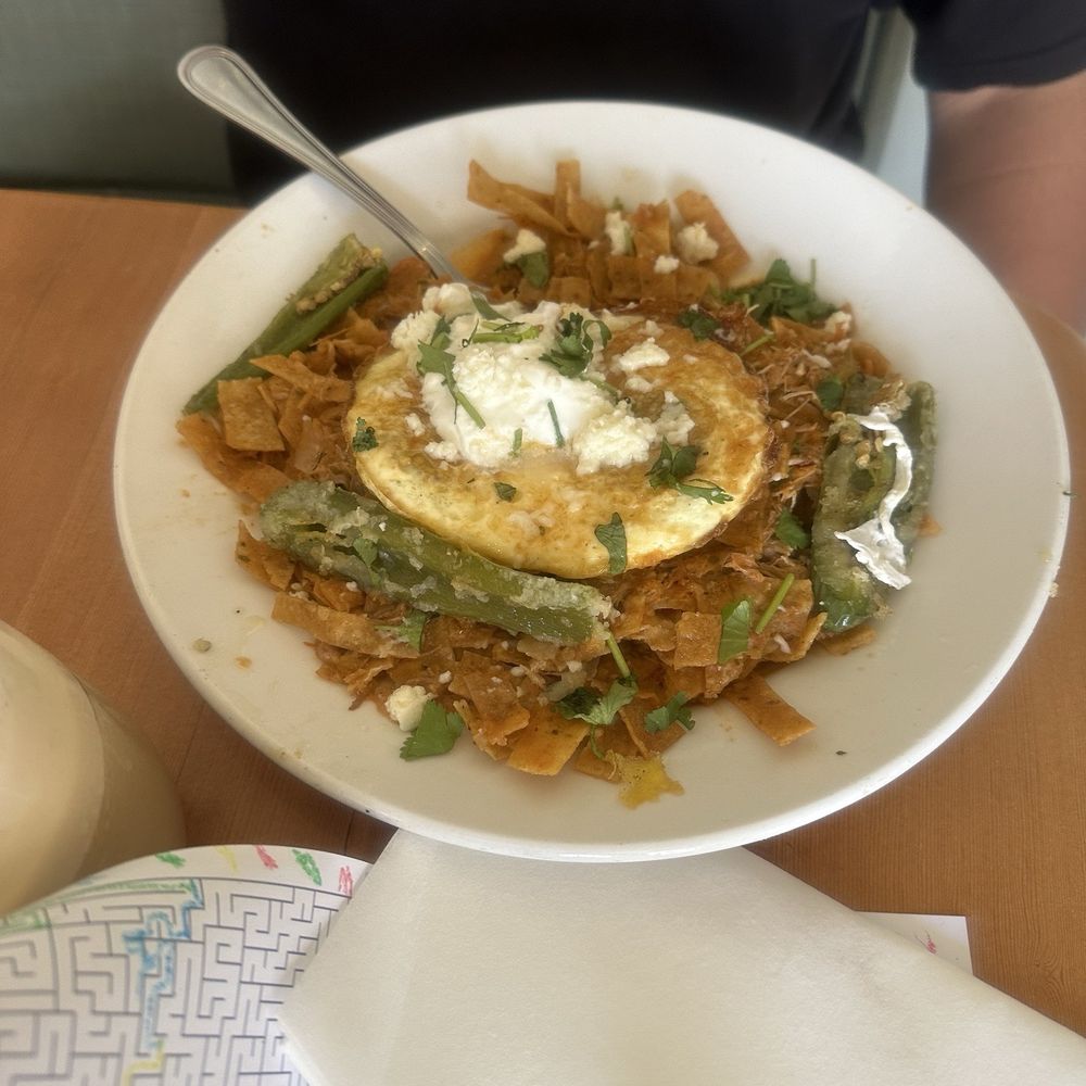 Shorehouse Kitchen - Pork Carnitas Chilaquiles - Coffee & Tea Near Me - La Jolla, California Shorehouse Kitchen - Pork Carnitas Chilaquiles - Coffee & Tea Near Me - La Jolla, California