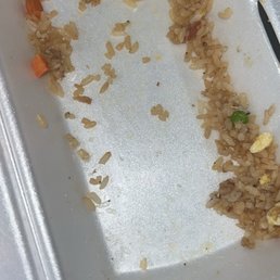 They let the food burn into styrofoam releasing styrene They let the food burn into styrofoam releasing styrene