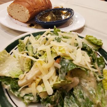 Mama Lucia's Restaurant - Ceaser Salad. Note Anchovies are in the salad dressing. - Italian Near Me - Newnan, Georgia Mama Lucia's Restaurant - Ceaser Salad. Note Anchovies are in the salad dressing. - Italian Near Me - Newnan, Georgia