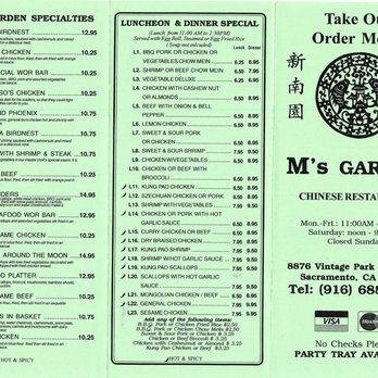 M's Garden - Chinese Near Me - Sacramento, California M's Garden - Chinese Near Me - Sacramento, California