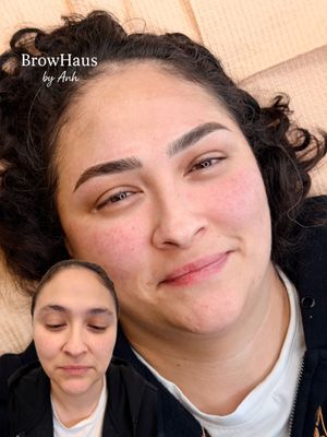 Signature Combo Brows by Anh - This client wanted fuller, more defined brows while still keeping a natural look. I used the combination brow technique — blending nano hair strokes with soft shading — to create structure, lift the arch, and add gentle depth.
Each brow is customized based on skin tone, facial symmetry, and the client’s preferred style. The result is a soft, natural enhancement that frames the face beautifully and heals seamlessly. Signature Combo Brows by Anh - This client wanted fuller, more defined brows while still keeping a natural look. I used the combination brow technique — blending nano hair strokes with soft shading — to create structure, lift the arch, and add gentle depth.
Each brow is customized based on skin tone, facial symmetry, and the client’s preferred style. The result is a soft, natural enhancement that frames the face beautifully and heals seamlessly.