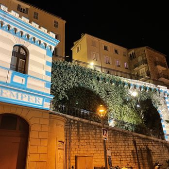 Cannes - Light display projection at the Old Town - Local Flavor Near Me