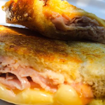 Boudin - Grilled Cheese (sharp cheddar, havarti) and Ham Sammie - Bakeries Near Me - San Francisco, California Boudin - Grilled Cheese (sharp cheddar, havarti) and Ham Sammie - Bakeries Near Me - San Francisco, California