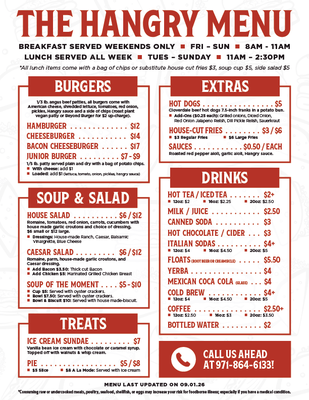 Menu photo 1 The Hangry Redhead Banks, OR Menu photo 1 The Hangry Redhead Banks, OR