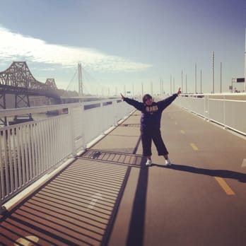 Bicycle and Pedestrian Path - Bay Bridge - Local Flavor Near Me - Oakland, California