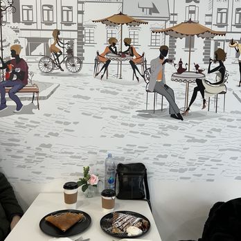 SALOMAY - Our meal and a little of the wall decor - Coffee & Tea Near Me - McKinney, Texas SALOMAY - Our meal and a little of the wall decor - Coffee & Tea Near Me - McKinney, Texas