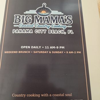 Big Mamas - Menu - Southern Near Me - Panama City Beach, Florida Big Mamas - Menu - Southern Near Me - Panama City Beach, Florida