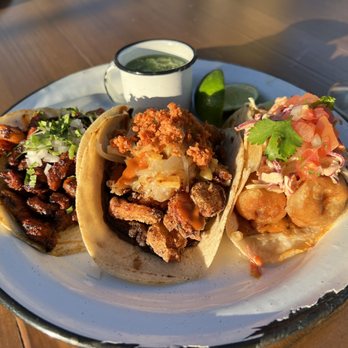 Nak - Al pastor, octopus, and fish tacos. - Seafood Near Me - San José del Cabo, BCS