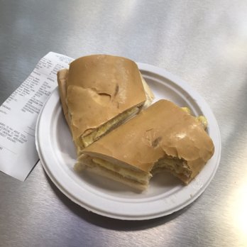 La Estacion Cafe - Sandwich with turkey, egg and Swiss cheese - Colombian Near Me - Miami, Florida La Estacion Cafe - Sandwich with turkey, egg and Swiss cheese - Colombian Near Me - Miami, Florida