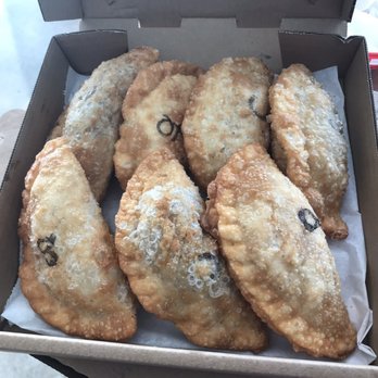 Chalos - An array of empanadas and I love how they mark them! - Coffee & Tea Near Me - San Francisco, California Chalos - An array of empanadas and I love how they mark them! - Coffee & Tea Near Me - San Francisco, California