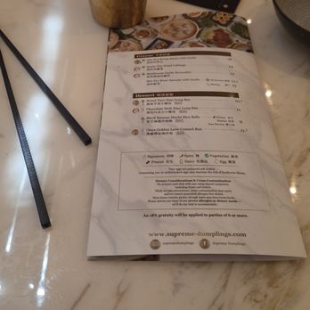 Supreme Dumplings - Menu - Shanghainese Near Me - Honolulu, Hawaii Supreme Dumplings - Menu - Shanghainese Near Me - Honolulu, Hawaii