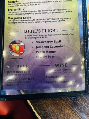 Menu photo 1 Cantina Louie Ponte Vedra Beach, FL Menu photo 1 Cantina Louie Ponte Vedra Beach, FL