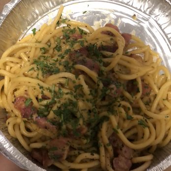 Storico Spaghetteria - Carbonara (full size) $17 - Tuscan Near Me - Tustin, California Storico Spaghetteria - Carbonara (full size) $17 - Tuscan Near Me - Tustin, California