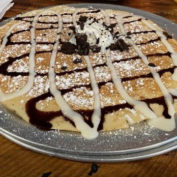 Oy! - Giant pancake was mindblowing!!! - Breakfast & Brunch Near Me - Buford, Georgia