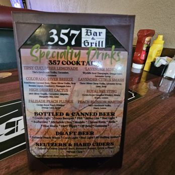 357 Bar and Grill - Cocktails, Beer, Seltzers and Hard Ciders - Sports Bars Near Me - Palisade, Colorado 357 Bar and Grill - Cocktails, Beer, Seltzers and Hard Ciders - Sports Bars Near Me - Palisade, Colorado