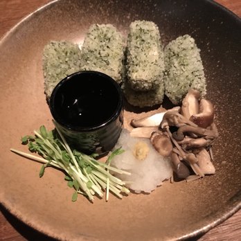 Saké - Agedashi tofu - super creative version - Japanese Near Me - Brisbane, QLD