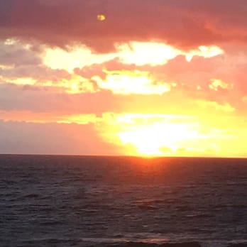 The Hale Pau Hana - Sunset from our view. Taken at 7pm - Vacation Rentals Near Me - Kihei, Hawaii