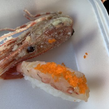 Little Ginger - First time trying sweet shrimp ....amazing so so good . It's smooth like velvet and sweet - Japanese Near Me - Kingwood, Texas Little Ginger - First time trying sweet shrimp ....amazing so so good . It's smooth like velvet and sweet - Japanese Near Me - Kingwood, Texas