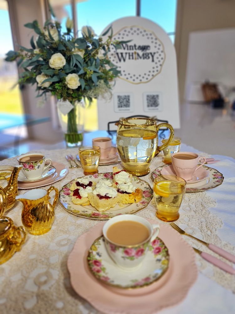 VINTAGE WHIMSY HIGH TEA HIRE Request a Quote 12 Photos Palmview