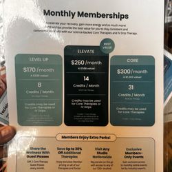 Restore Hyper Wellness - Pricing