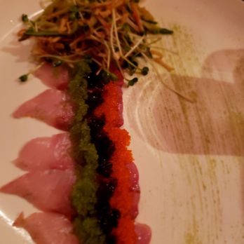 Stage Restaurant - So Ono!!! Hamachi sashimi - New American Near Me - Honolulu, Hawaii Stage Restaurant - So Ono!!! Hamachi sashimi - New American Near Me - Honolulu, Hawaii