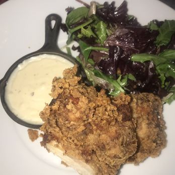 American Bounty Restaurant - Southern Fried Chicken, w/ pink peppercorn gravy on the side - New American Near Me - Hyde Park, New York American Bounty Restaurant - Southern Fried Chicken, w/ pink peppercorn gravy on the side - New American Near Me - Hyde Park, New York