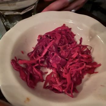 Cafe Mogador - Pickled Red Cabbage - Moroccan Near Me - Brooklyn, New York Cafe Mogador - Pickled Red Cabbage - Moroccan Near Me - Brooklyn, New York