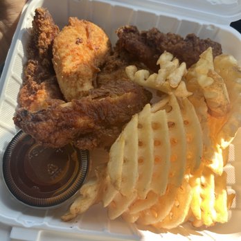 Broadways Kitchen - Tasty Tender Box w/ Waffle Fries - Desserts Near Me Broadways Kitchen - Tasty Tender Box w/ Waffle Fries - Desserts Near Me