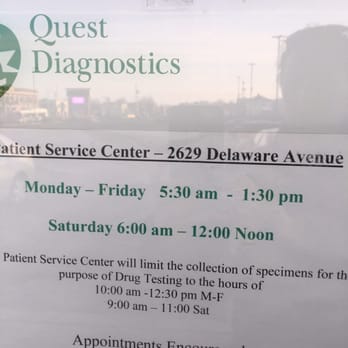 Quest Diagnostics - Laboratory Testing Near Me - Buffalo, New York