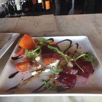Wine Gallery - Burrata cheese and beet salad - Tapas/Small Plates Near Me - Laguna Beach, California Wine Gallery - Burrata cheese and beet salad - Tapas/Small Plates Near Me - Laguna Beach, California