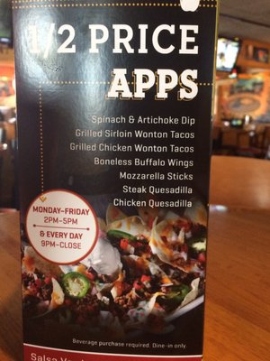 Menu photo 2 Applebee's Grill + Bar Fishers, IN