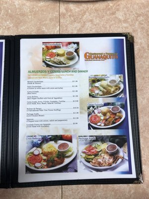 Menu photo 4 Restaurante El Guanaquito Phoenix, AZ Menu photo 4 Restaurante El Guanaquito Phoenix, AZ