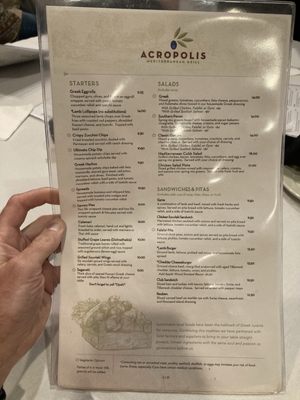 Menu photo 6 The Acropolis Grill Chattanooga, TN