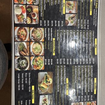 All That Pho - Menu 12/21/25 - Bubble Tea Near Me - Baldwin Park, California