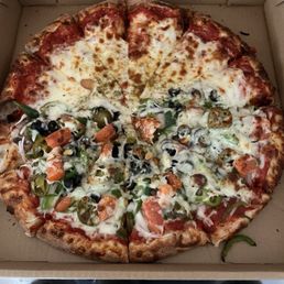 Half Cheese Half Vegetables