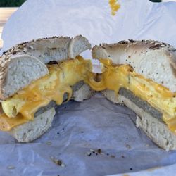 Bagel Box and Coffee - 2. Ham, Egg & Cheese Breakfast sandwich