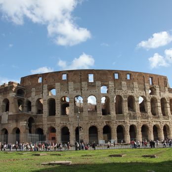 Colosseum - Wide angle exterior view - Landmarks & Historical Buildings Near Me - Rome, RM